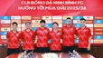 Sau HLV Tây Ban Nha, Ninh Bình ra mắt cùng lúc 6 tân binh
