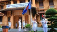 Hình ảnh Lễ thượng cờ kỷ niệm 58 năm Ngày thành lập ASEAN