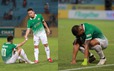 Cầu thủ Bình Định buồn bã sau thất bại tại chung kết Cup QG