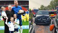 Ba con của Harry Kane nhập viện sau 'tai nạn liên hoàn' ở Đức