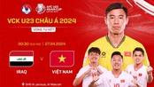 Lịch thi đấu bóng đá hôm nay 26/4: Xem trực tiếp U23 Việt Nam vs U23 Iraq