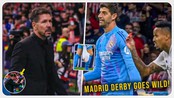 Trận derby Madrid phải hoãn 15 phút vì sự cố liên quan tới thủ môn Thibaut Courtois