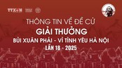 Thông tin về Đề cử Giải thưởng Bùi Xuân Phái - Vì tình yêu Hà Nội lần 18-2025