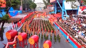 Mãn nhãn với màn trống hội mở đầu đại lễ mừng 50 năm đất nước thống nhất