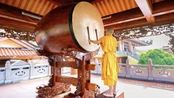 Sáng 1/7, 18.491 ngôi chùa trong cả nước đồng loạt cử ba hồi chuông, trống cầu nguyện Quốc thái dân an
