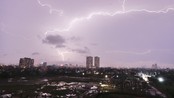 Cảnh báo mưa dông ở Hà Nội và mưa lớn cục bộ ở nhiều khu vực