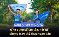 Nghị quyết 57-NQ/TW: Ứng dụng số lan tỏa, kết nối phong trào thể thao toàn dân