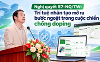 Nghị quyết 57-NQ/TW: Trí tuệ nhân tạo mở ra bước ngoặt trong cuộc chiến chống doping