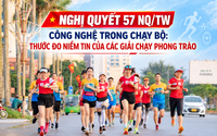 Nghị quyết 57 NQ/TW: Công nghệ trong chạy bộ - Thước đo niềm tin của các giải chạy phong trào