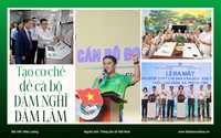 Tạo cơ chế để cán bộ dám nghĩ, dám làm