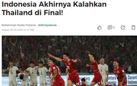 Báo Indonesia hết lời ca ngợi đội nhà sau khi vượt qua ĐT Thái Lan để vô địch FIFA ASEAN Cup