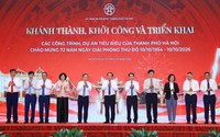 Hà Nội khánh thành, khởi công 18 công trình, dự án tiêu biểu chào mừng Ngày Giải phóng Thủ đô