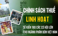 Chính sách thuế linh hoạt sẽ kiến tạo các cơ hội lớn cho ngành phân bón Việt Nam