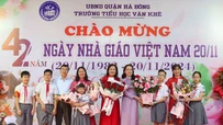 Hà Nội rộn ràng không khí kỷ niệm ngày Nhà giáo Việt Nam