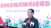 Khai mạc diễn tập khu vực phòng thủ thành phố Hà Nội năm 2024