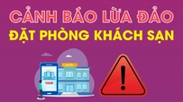 Cảnh báo lừa đảo đặt phòng khách sạn