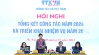 Thông tấn xã Việt Nam triển khai nhiệm vụ năm 2025