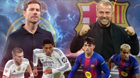 TRỰC TIẾP bóng đá Real Madrid vs Barcelona: Mbappe - Vinicius đọ tài Rashford - Yamal