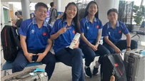 Tuyển nữ Việt Nam tự tin lên đường ‘săn’ HCV SEA Games 33