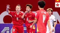Futsal nữ Việt Nam hái 'quả ngọt', quyết thắng Iran tạo lợi thế đến World Cup
