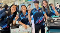 CLB TP.HCM có mặt tại Vũ Hán, ra sân tập luyện chuẩn bị cho vòng bán kết Cúp C1 châu Á