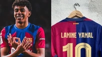 CHÍNH THỨC: Lamine Yamal sẽ khoác áo số 10 huyền thoại của Barcelona