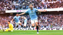 Rodri trở lại, Man City thắng đậm và giành lợi thế trong cuộc đua dự Champions League