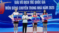 Câu trả lời cho vấn đề tiền thưởng của giải bóng chuyền trẻ quốc gia Việt Nam