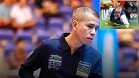 Trần Quyết Chiến lỡ hẹn với chung kết World Cup sau khi thua đáng tiếc cơ thủ số một thế giới