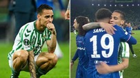 Antony húc đầu đối thủ rồi bật khóc khi Betis thua Chelsea ở chung kết Conference League