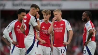 Dùng đội hình mạnh nhất, Arsenal vẫn thua ngược trước thềm đại chiến với PSG