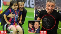 Luis Enrique nghẹn ngào tri ân con gái quá cố sau chiến thắng lịch sử của PSG