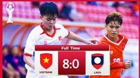 Đại thắng Lào 8-0, Việt Nam vào bán kết giải Đông Nam Á với thành tích tuyệt đối