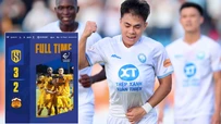 V-League vòng 25: Nam Định chính thức đăng quang, SLNA trụ hạng thành công