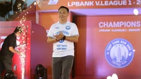 HLV Vũ Hồng Việt chia sẻ bí quyết lần thứ hai liên tiếp vô địch V-League
