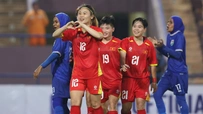 TRỰC TIẾP bóng đá nữ Việt Nam vs Maldives (7-0, hiệp 2): Đến lượt Hải Yến ghi bàn