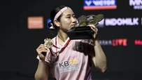 Vô địch Indonesia Open sau màn ngược dòng ngoạn mục, An Se Young thống trị tuyệt đối cầu lông nữ thế giới