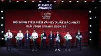 Tiến Linh, Công Phượng vắng mặt tại Lễ trao giải V.League Awards 2024/25