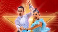 Phan Hiển cùng học trò Khánh Thi giành 3 HCV dancesport tại giải đấu lớn