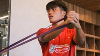 U23 Việt Nam rèn thể lực, sung sức chờ đấu Indonesia ở chung kết