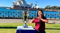 Huỳnh Như lộ diện tại Australia, cùng HLV Mai Đức Chung chờ bốc thăm Asian Cup 2026