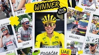 Tadej Pogacar vô địch Tour de France lần thứ tư với màn trình diễn siêu việt