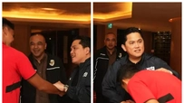 'Sếp lớn' bóng đá Indonesia gặp trực tiếp đội nhà trước chung kết để dặn dò 1 điều về U23 Việt Nam