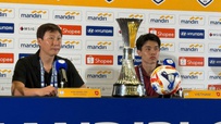 HLV Kim Sang Sik: 'Tôi rất tự hào về các cầu thủ U23 Việt Nam'