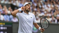 Ngược dòng bản lĩnh trước De Minaur, Djokovic giành vé vào tứ kết Wimbledon 2025