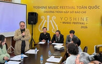 "Yoshine Music Festival toàn quốc 2026": Bồi dưỡng và tôn vinh các tài năng âm nhạc trẻ Việt Nam