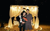 Hậu vệ tuyển Việt Nam cầu hôn bạn gái hotgirl trong ngày đặc biệt