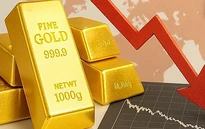 Giá vàng thế giới giảm xuống sát mức 4.500 USD/ounce