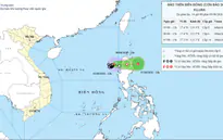 Tin bão số 3: Bão giữ nguyên cường độ, hướng về phía Bắc đảo Luzon, Philippines