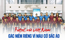 Tết xa nhà và giấc mơ giữ ngôi hậu: Futsal nữ Việt Nam gác niềm riêng vì màu cờ sắc áo